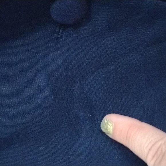 Halston Heritage Luxury Business Acadamia Preppy Classic Dark Blue Blazer - Picture 12 of 16